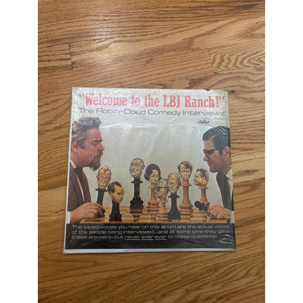 Welcome to the LBJ Ranch Robin Doud Comedy Interviews Capitol Records LP‎ W2423
